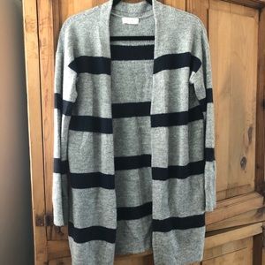 Fleece Open Cardigan